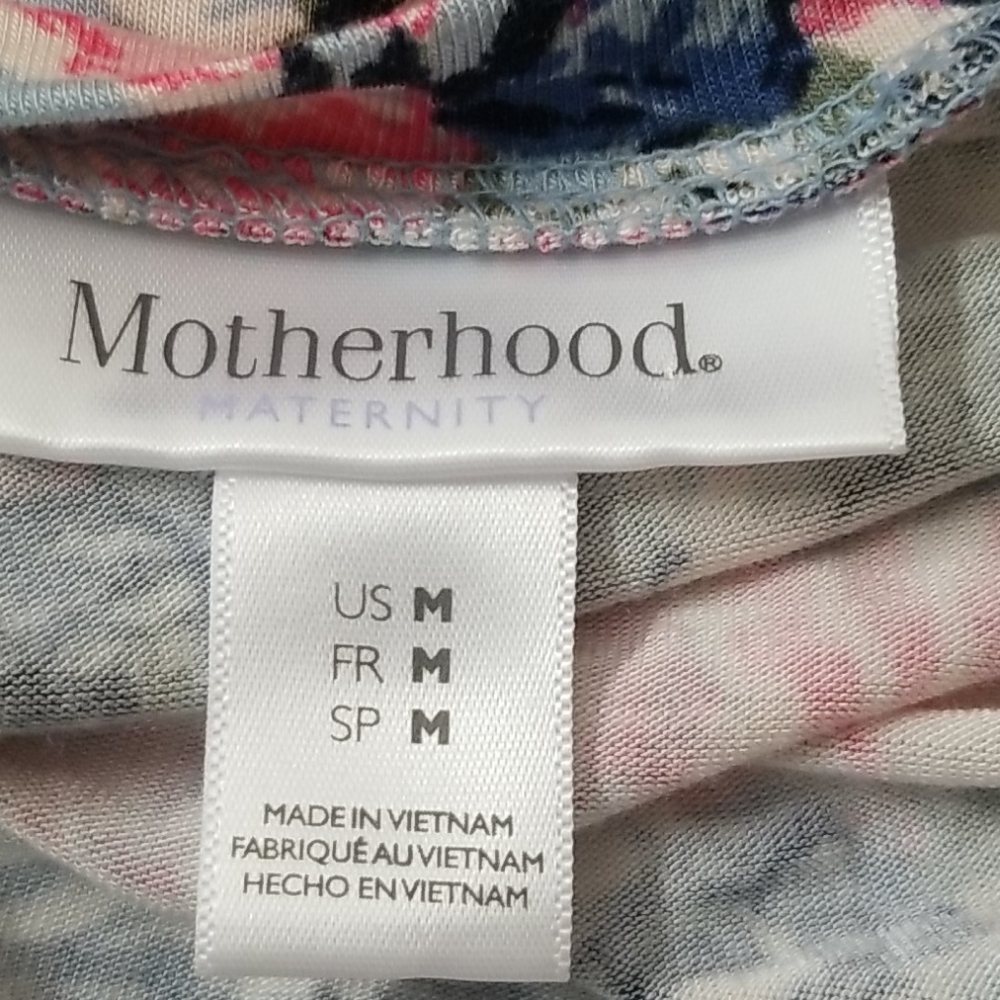 🎉2x HOST PICK🎉Floral Motherhood Maternity Rouged Dress - Picture 5 of 7